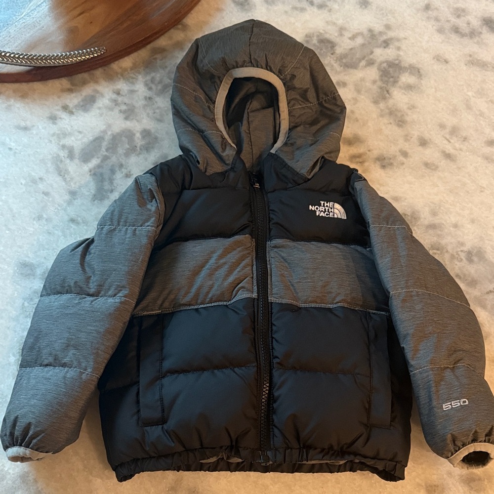 The North Face Hooded Reversible Puffer Jacket